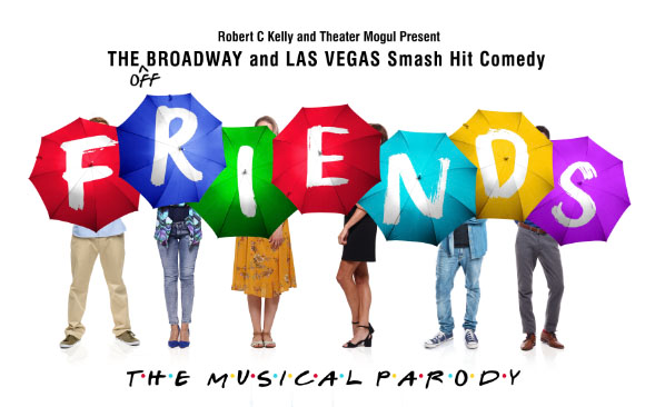 Logo for "Friends! - The Musical Parody"